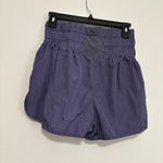 Free People  FP Movement The Way Home Shorts Purple Gray Blue Womens Medium Track Photo 7