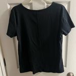 Ann Taylor  Black Short Sleeve Tee Photo 3