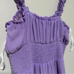 Lovers + Friends  Arden Midi Dress in Lilac Lavender Purple Size Medium Photo 7