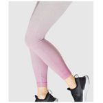 Gymshark  Adapt Ombre Seamless High Rise Leggings Light Grey Marl Pink Sz Small Photo 8
