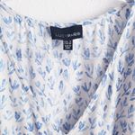 Lucy Paris Long Sleeve Printed Ruffle Mini Dress Photo 8