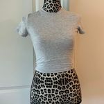 Crewneck grey fitted tshirt xsmall Gray Size XS Photo 0