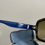 Gucci Sunglasses ❤️ Havana Glitter Blue and Red Brown Gradient Photo 5