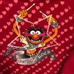 Muppets Born To Rock Animal Hoodie Junior XXL Red Size undefined Photo 2
