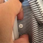 Lululemon  Define Jacket Tonka Stripe Heathered Slate White Womens 6 Athletic Photo 7