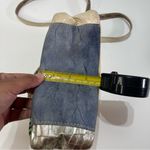 ebarrito Small Crossbody Leather Handbag Green Zebra Snake Print Multi Color Y2K Photo 3