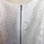 Adrianna Papell White Eyelet Lace Dress Photo 3