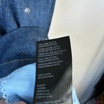 Anthropologie BY Grommet Denim Midi Dress Western Rodeo Flare Studded Size 4P Photo 10