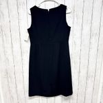 Amanda Smith  Dress Women Size 8 Black Sleeveless Sheath Mini Zip Back Business Photo 2