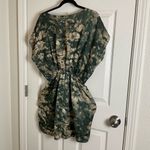 Collective Concepts  women’s Green and Cream Tie-Dye Dress size medium Photo 9