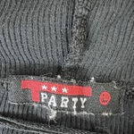 Y2K T Party Hoodie Mineral Wash Rhinestone Peace Slim Fit Size L USA Hippie Boho Gray Size L Photo 9