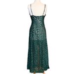 Victoria's Secret 90’s Vtg Victoria’s Secret Nightgown Maxi Slip Dress Sheer Lace M Medium L Large Photo 2