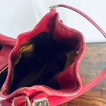 Coach  Edie 31 Pebbled Leather Shoulder Bag in a classic True Red Photo 16