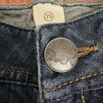 Refuge  Women Blue Wide Flared Leg Short Rise Y2K‎ Size 7S Photo 3