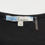 Ceceo Womens Dress‎ Size M Bodycon Mini Cutout Peplum Club Trendy Cocktail Party Black Size M Photo 7