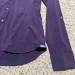Eddie Bauer  Purple Long Sleeve Button Up Hiking Outdoor Shirt Photo 1