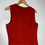 Theory Full Zip Front Sleeveless Wool Sweater Dress Size 8 Photo 1