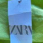 ZARA  strapless poplin top Sz L Photo 7