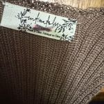 Free People  brown sweater tank size small Photo 2