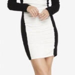 EXPRESS ✨HP✨Color Block Ruched Sweater Dress✨ Photo 0