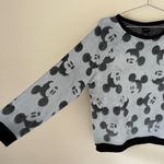 Disney Mickey Mouse Cozy Fleece PJ Sweatshirt Top Lounge Sleepwear Size Large Photo 2