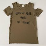 H.I.P. Women’s Cutout Shoulder Top Size S Photo 1