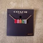 Coach Logo Retro Necklace Photo 1