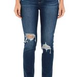 Paige Hoxton Ankle Peg Low Rise Jeans Lexington Destructed Photo 15