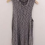 Allison Joy  Houndstooth Sleeveless Mini Dress Black and White Photo 1