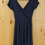 Kaileigh Kaleigh Knit Short Sleeve navy Dress Photo 1