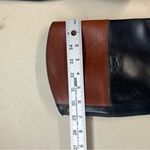 Frye | Black Leather Brown Top Tall Boots 6.5 Pull On Woman’s Photo 9