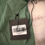 Set Active : Green Cardigan with Cream Trim Photo 3