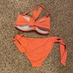 ABS Allen Schwartz ABS coral 2piece swimsuit sz 10 Photo 2