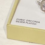 Charter Club  Size 9 Cubic Zirconia Silver Plated Ring Jewelry‎ NEW IN BOX Photo 2