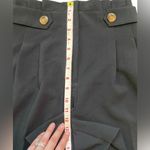 Ann Taylor Black High Rise Pleat Front Shorts Photo 2