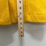 Anthropologie Tulle Women's Peacoat XS Mustard Yellow Retro Mod 70s Minimalist Photo 7