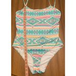 Chubbies  Women’s One-Piece Swimsuit XL Southwestern Aztec Print Adjustable Strap Photo 4