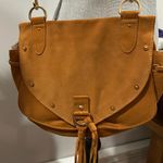 See By Chloe Chloe EUC Tan Crossbody Saddle Bag with Decorative Closure and Tassel Photo 0