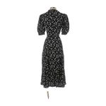 Reformation NWT Mavi in Jasmine Black Floral Print Midi Shirt Dress 4 $248 Photo 1