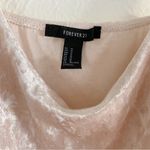 Forever 21 Light Pink Crushed Velvet Cami Dress Photo 4