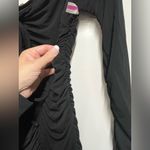 ALC Frank NEW A.L.C. Black Ruched Avery Dress Long Sleeve Body con Size XS woman’s Photo 7