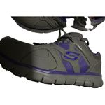 Skechers Women's Work Synergy Sandlot (761) Gray/Purple Size 8 1/2 Photo 5