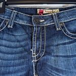 BKE  Buckle Madison Denim Capri Cutoff Distress Washed Jeans Size 29 EUC #5895 Photo 3