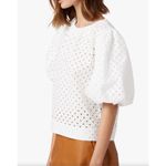 joe's jeans New. Joe’s puff sleeve eyelet top. XS. Retails $228 Photo 2