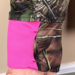 Mossy Oak Women’s Outdoor Print Hot Pink Detail Quarter Zip-Up Sweatshirt Photo 4