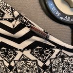 Black and White Patterned Maxi Dress by Rusty Size 10 Photo 6