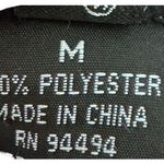 Vintage Y2K Fleece Bathrobe Black Size M Photo 5