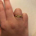 Evry Jewels Gold Chain Link Ring Size 6 Photo 3