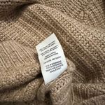 Aritzia TNA Tan Textured Mock Neck Chunky Sweater Size M Size M Photo 4