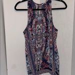 Violet+Claire Blue Gray Pink Sleeveless Tank Top 100%Polyester Size Medium Photo 1